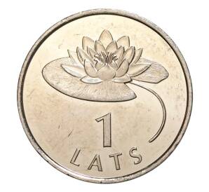 1 лат 2008 года Латвия — Лилия — Фото №1