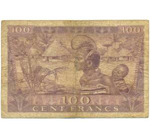100 франков 1958 года Гвинея — Фото №2