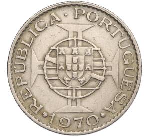 10 эскудо 1970 года Португальская Ангола