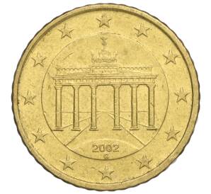 50 евроцентов 2002 года G Германия — Фото №1