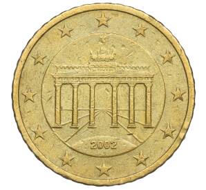 50 евроцентов 2002 года J Германия — Фото №1