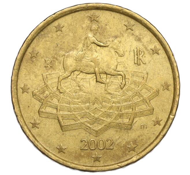 Монета 50 евроцентов 2002 года Италия (Артикул: T11-01744) — Фото №1