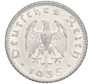 50 рейхспфеннигов 1935 года D Германия — Фото №1