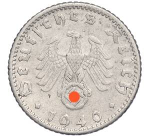 50 рейхспфеннигов 1940 года D Германия — Фото №1