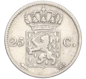 25 центов 1825 года Нидерланды