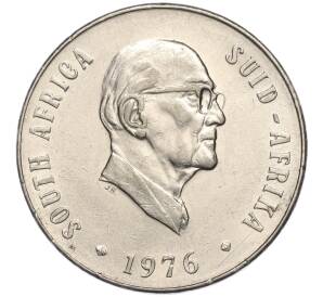 50 центов 1976 года ЮАР «Окончание президентства Якобуса Йоханнеса Фуше»