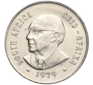 50 центов 1979 года ЮАР «Окончание президентства Николааса Дидерихса»