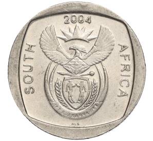 2 рэнда 2004 года ЮАР «10 лет первым всеобщим выборам»