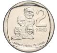 Монета 2 рэнда 2019 года ЮАР «25 лет конституционной демократии в Южной Африке — Права детей» (Артикул K11-111717)