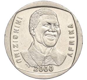 5 рэндов 2000 года ЮАР «Нельсон Мандела»
