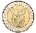 Монета 5 рэндов 2019 года ЮАР «25 лет конституционной демократии в Южной Африке — Демократические выборы» (Артикул K11-111742)