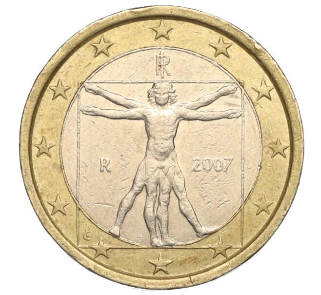Монета 1 евро 2007 года Италия (Артикул: T11-01980) — Фото №1