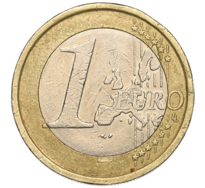 Монета 1 евро 2002 года Италия (Артикул: T11-01981) — Фото №2