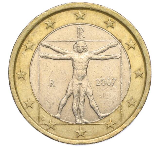 Монета 1 евро 2007 года Италия (Артикул: T11-01984) — Фото №1