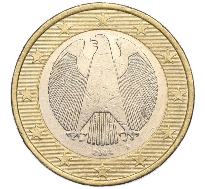 Монета 1 евро 2004 года F Германия (Артикул T11-02005)