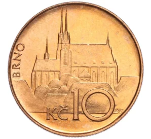 10 крон 1993 года Чехия