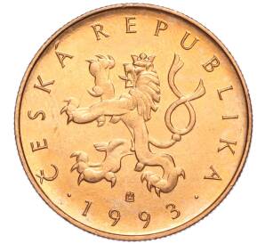 10 крон 1993 года Чехия — Фото №2