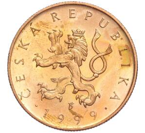 10 крон 1999 года Чехия — Фото №2