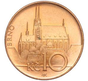 10 крон 2003 года Чехия — Фото №1