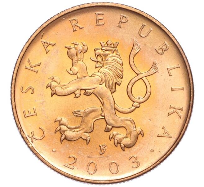 Монета 10 крон 2003 года Чехия (Артикул: K11-111762) — Фото №2