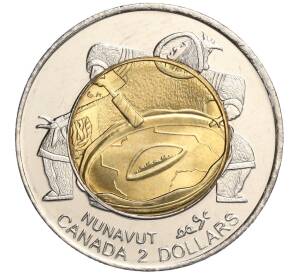 2 доллара 1999 года Канада «Основание Нунавута»