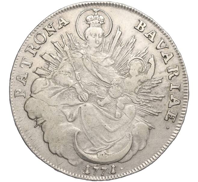 Монета 1 талер 1771 года Бавария (Артикул M2-71018)
