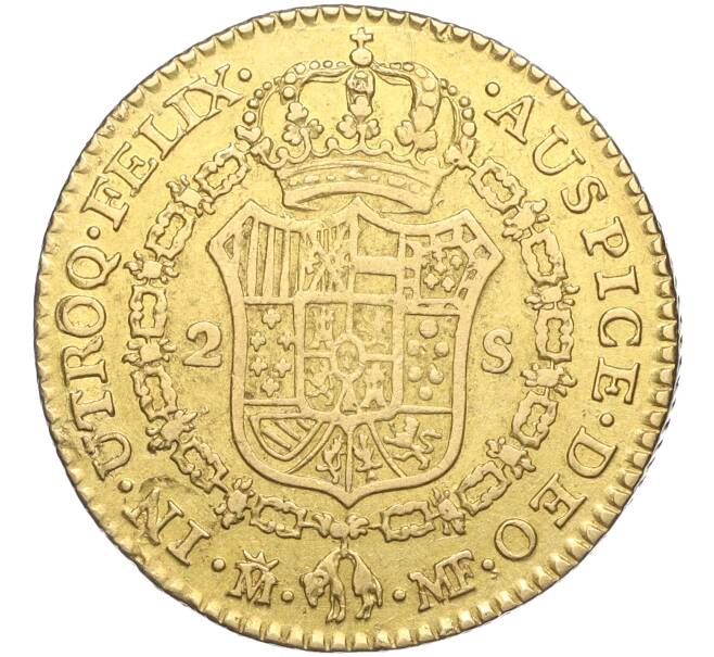 Монета 2 эскудо 1800 года Испания (Артикул M2-71021)