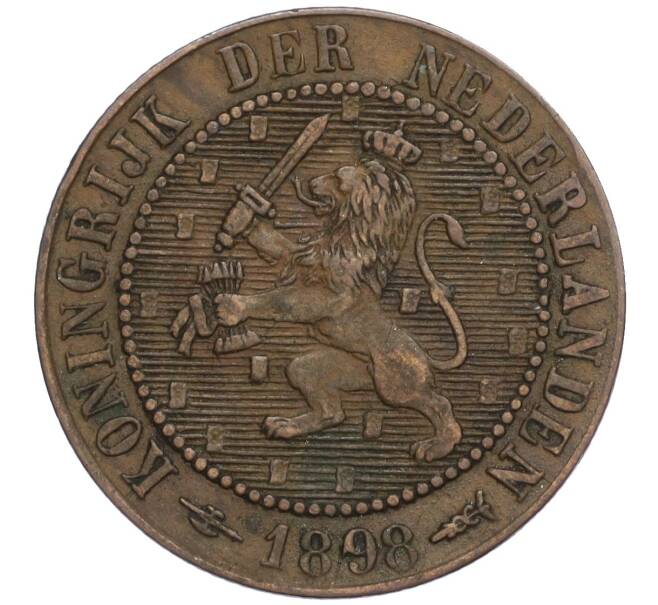 Монета 2 1/2 цента 1898 года Нидерланды (Артикул: M2-71060) — Фото №1