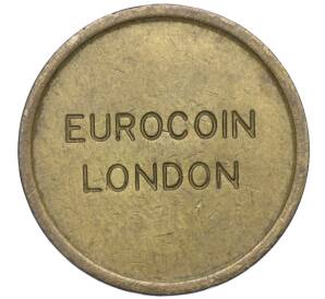 Жетон «Eurocoin» для торговых автоматов Великобритания (Лондон) — Фото №1