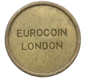 Жетон «Eurocoin» для торговых автоматов Великобритания (Лондон)