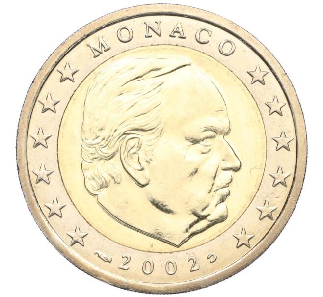 Монета 2 евро 2002 года Монако (Артикул M2-71063)