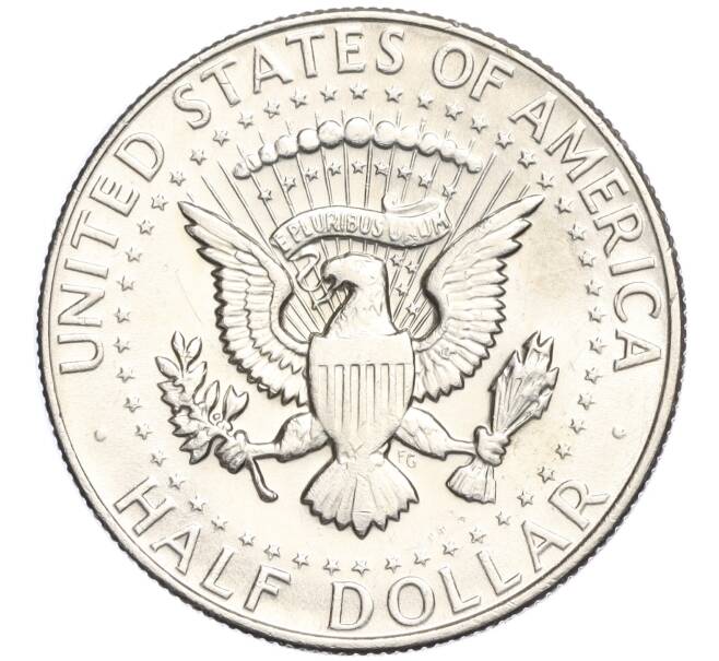Монета 1/2 доллара (50 центов) 1968 года D США (Артикул M2-71093)