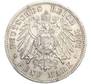 5 марок 1901 года Германия (Пруссия) «200-летие Пруссии» — Фото №2