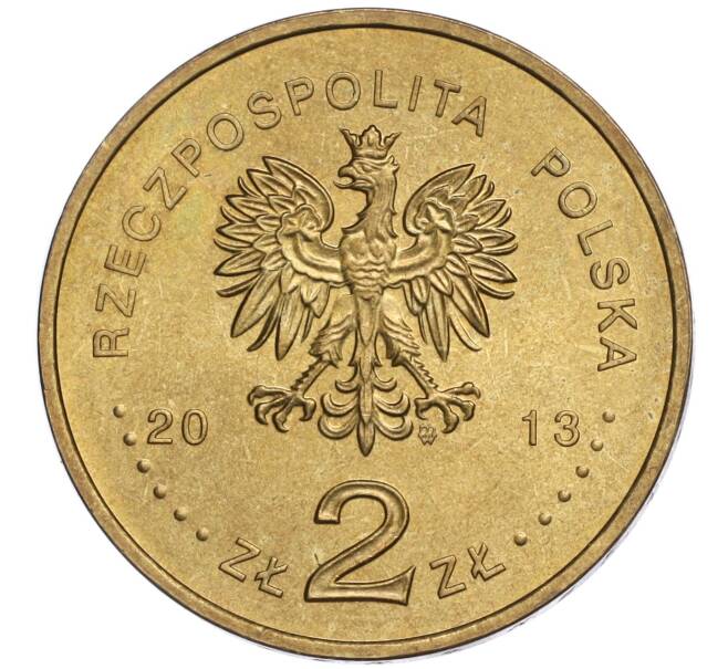 Монета 2 злотых 2013 года Польша «130 лет со дня смерти Циприана Камиля Норвида» (Артикул K11-112344)