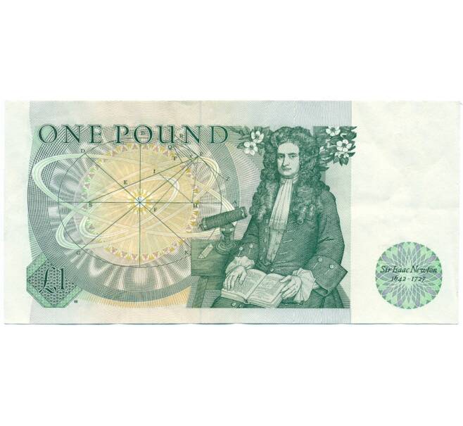 Банкнота 1 фунт 1982 года Великобритания (Банк Англии) (Артикул K11-112563)