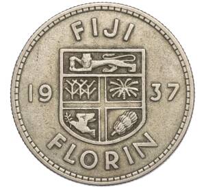 1 флорин 1937 года Фиджи — Фото №1
