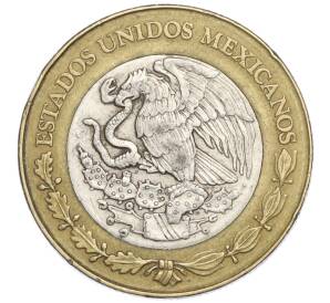 10 новых песо 1992 года Мексика — Фото №2