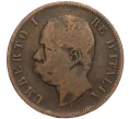 Монета 10 чентезимо 1893 года BI Италия (Артикул K11-112641)