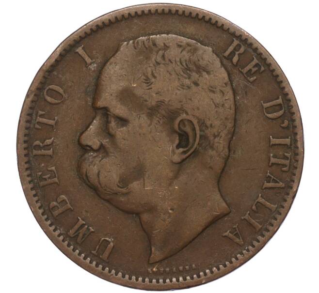 Монета 10 чентезимо 1894 года BI Италия (Артикул K11-112646)