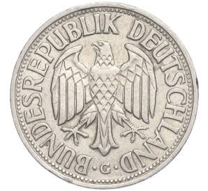 1 марка 1955 года G Западная Германия (ФРГ)