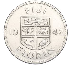 1 флорин 1942 года Фиджи — Фото №1