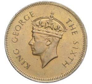 50 центов 1951 года Британский Цейлон — Фото №2