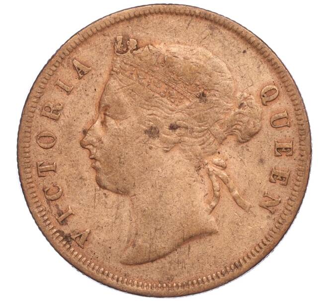 Монета 1 цент 1888 года Стрейтс Сетлментс (Артикул: K27-84831) — Фото №2