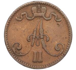 5 пенни 1867 года Русская Финляндия