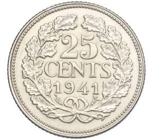 25 центов 1941 года Нидерланды — Фото №1