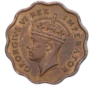 1/2 пиастра 1944 года Британский Кипр — Фото №2