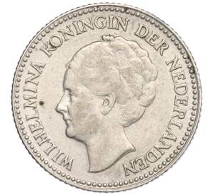 1/2 гульдена 1930 года Нидерланды — Фото №2