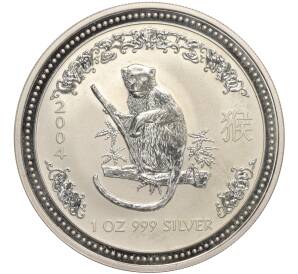 1 доллар 2004 года Австралия «Лунный календарь — Год обезьяны»