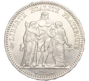 5 франков 1873 года А Франция — Фото №2