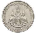 Монета 1 бат 1996 года (BE 2539) Таиланд «50 лет правления Короля Рамы IX» (Артикул K11-112993)